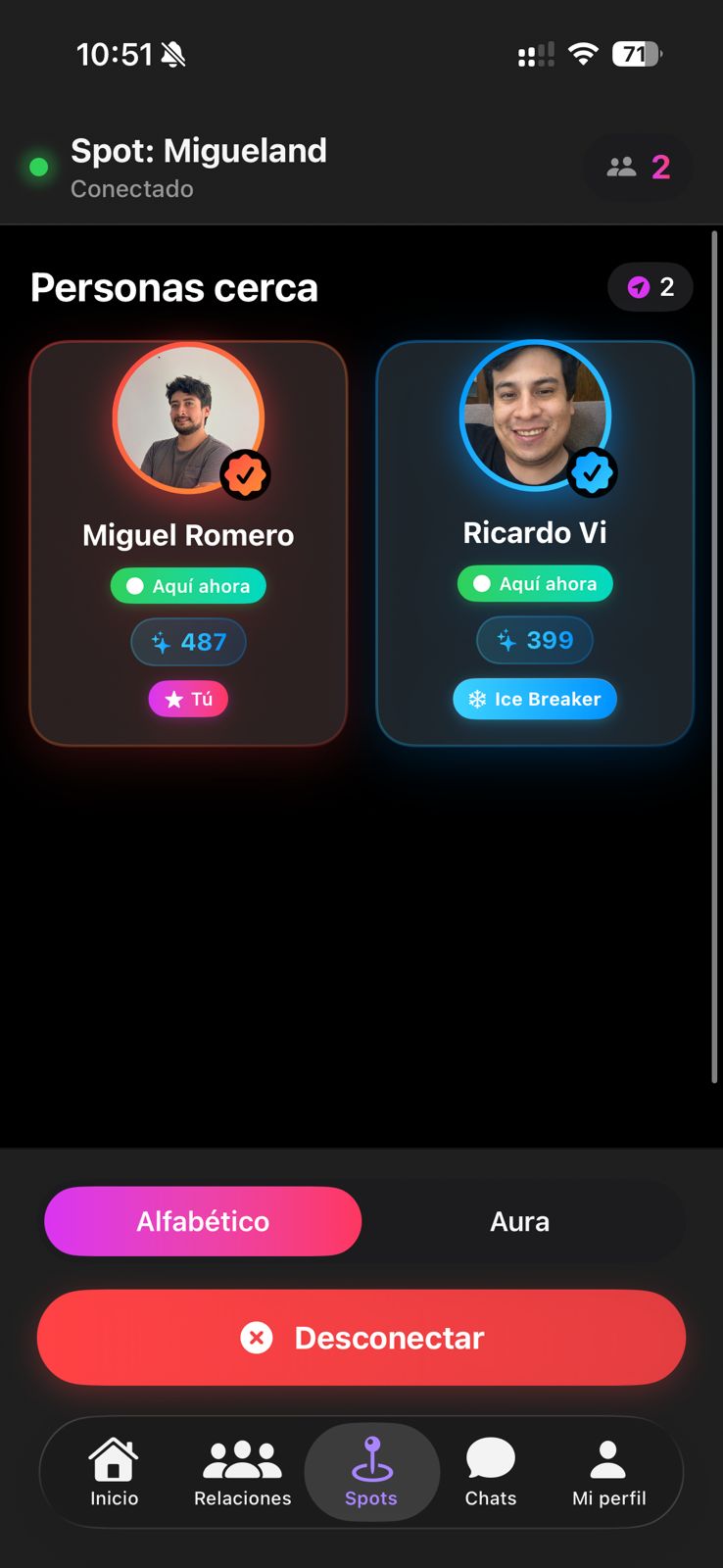 Selección de Microperfil